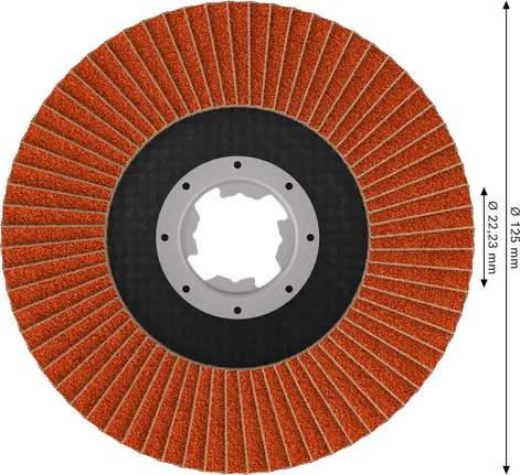 Lamelový kotouč Bosch EXPERT X782 125 mm G60 X-LOCK.